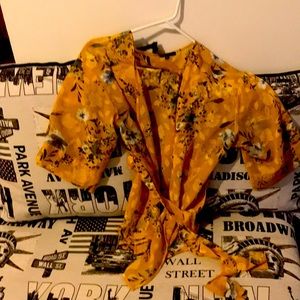 Selling a gently used sheer cardigan.